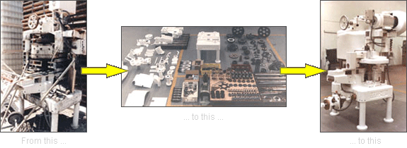 Rebuild stages - examples from start to finish